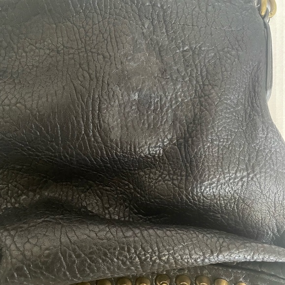 ALEXANDER WANG Darcy black leather studded hobo - Picture 14 of 16